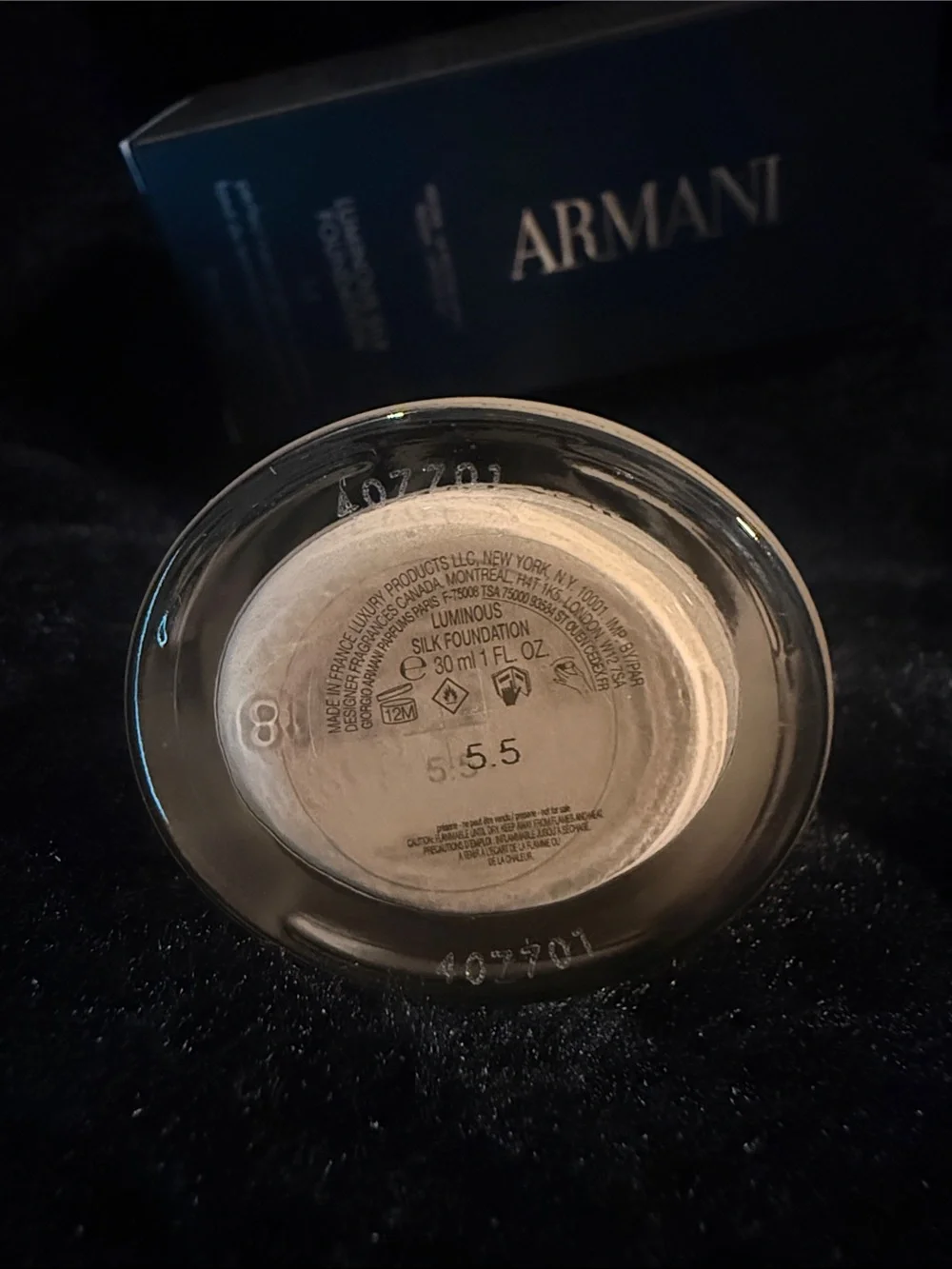 Giorgio Armani Luminous Silk Foundation - Beige Shade 5.5